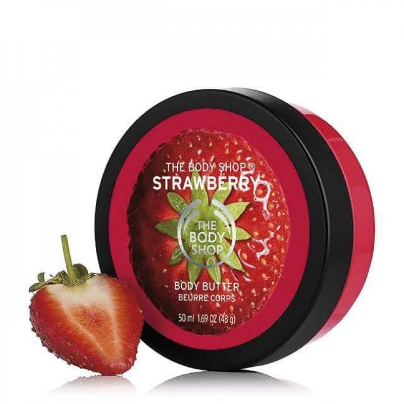 The Body Shop Strawberry Body Butter 50 купить - MIMISHOP